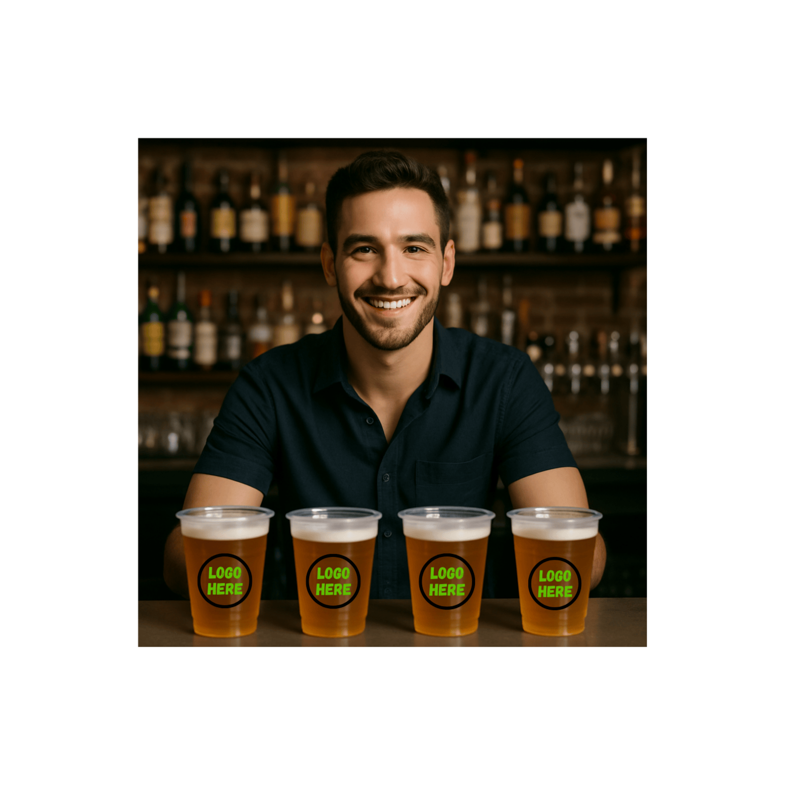 customized eco-friendly customized eco-friendly biodegradable cups for venues and available for sponsorships